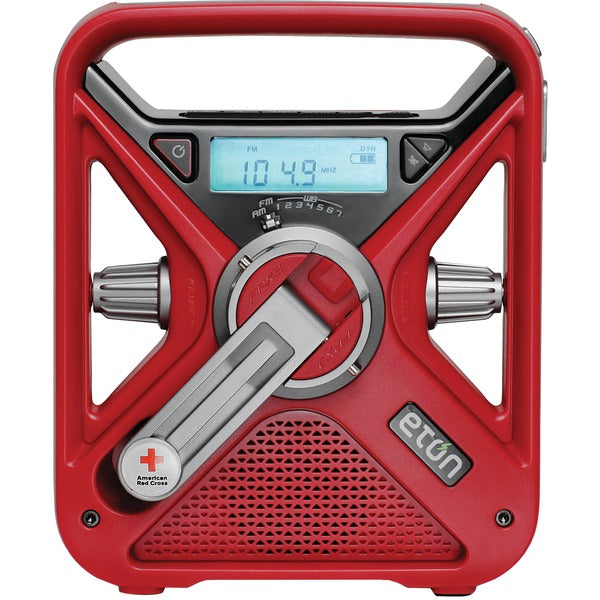 Eton ARCFRX3+WXR American Red Cross FRX3+ Portable AM/FM Weather Alert Radio,