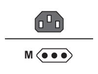 Extreme Networks - Power cable - CEI 23-16 (M) to power IEC 60320 C13 - 250 V - 10 A - 8 ft - Italy EN-PCITALY-CEI