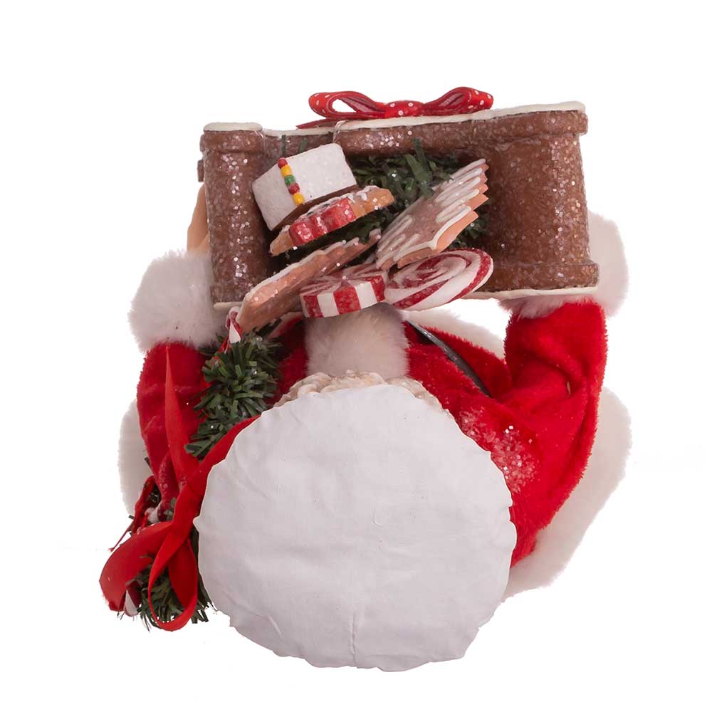 Fabriche Gingerbread Chef Santa - 10.5 Inch