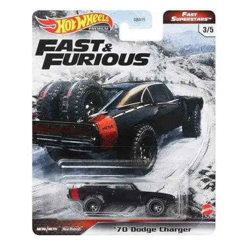 Fast & Furious Hot Wheels 2021 Dodge Charger Die-Cast Car for Kids & Collectors