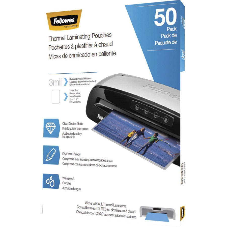 Fellowes Letter-Size Thermal Laminating Pouches 5744301