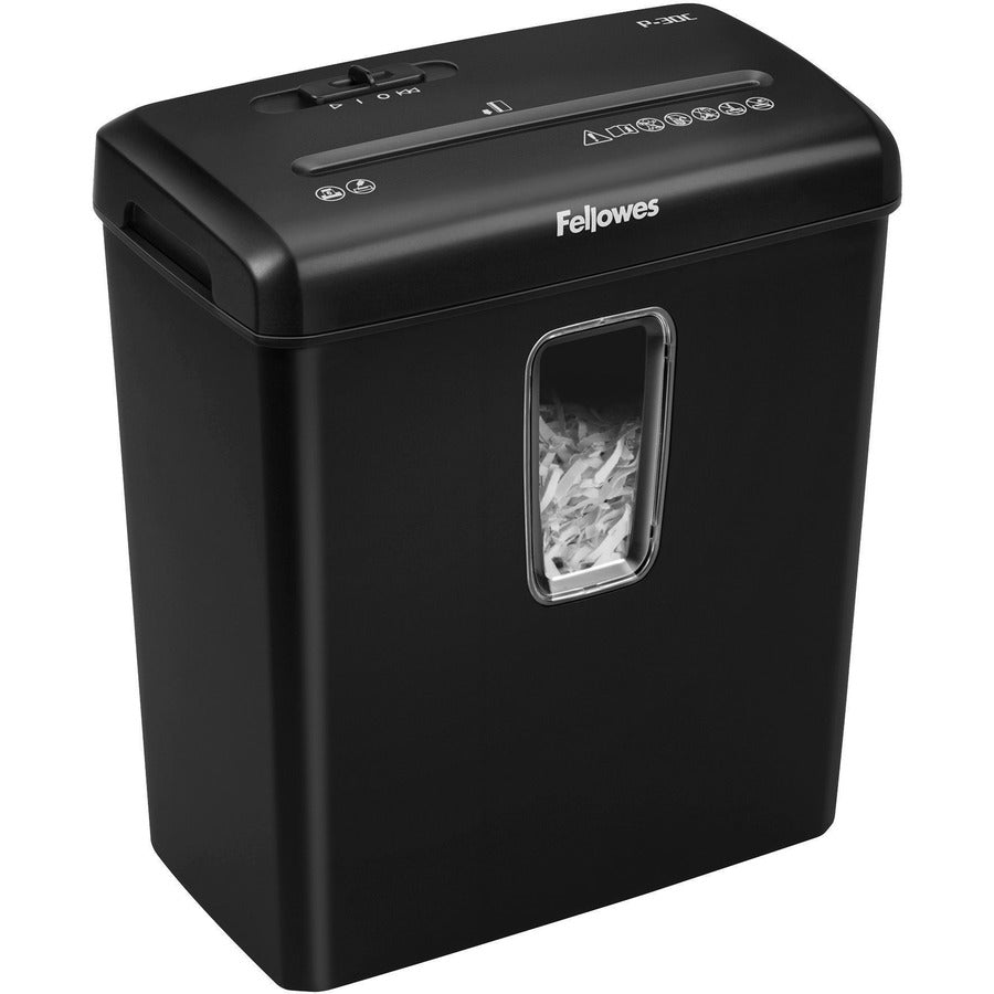 Fellowes Powershred P-30C 6 Sheet Cross-Cut Shredder