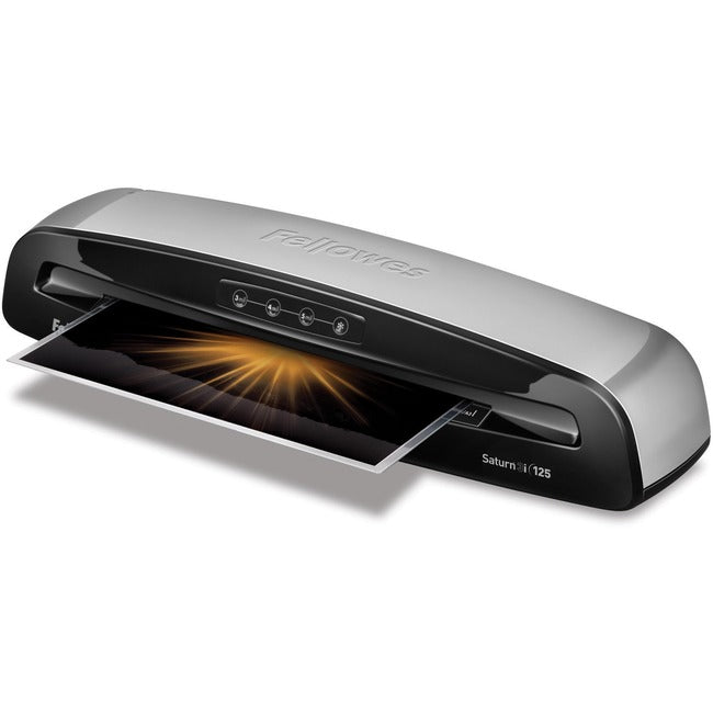 Fellowes Saturn 3i 125 Thermal Laminator Machine for Home or Office with Pouch Starter Kit, 12.5 inch, Fast Warm-Up, Jam-Free Design (57366061) 5736601