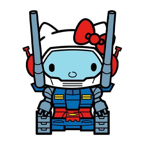 FiGPiN #779 Gundam x Sanrio Guntank Hello Kitty Pin – Limited Edition Collectible