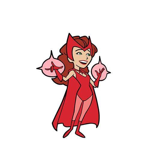 FiGPiN Marvel WandaVision Enamel Pin – Limited Edition Collectible for Fans