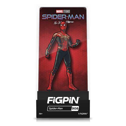 FiGPiN Spider-Man No Way Home Enamel Pin – Collectible Display Case