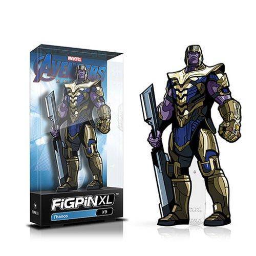 FiGPiN XL #X9 Thanos Enamel Pin Marvel Avengers Collectible Gift