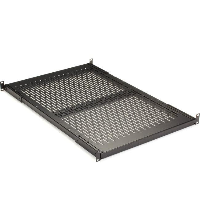Fixed Vented Shelf - 1U, 19", 27 .25"D, 4-Point Mounting, 150-Lb. Capacity, Gsa,