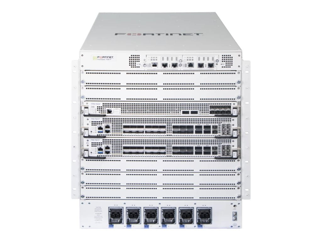 Fortinet FortiGate 7081F-2-DC - Security appliance - with 1 year FortiCare Premium Support + 1 year FortiGuard Unified