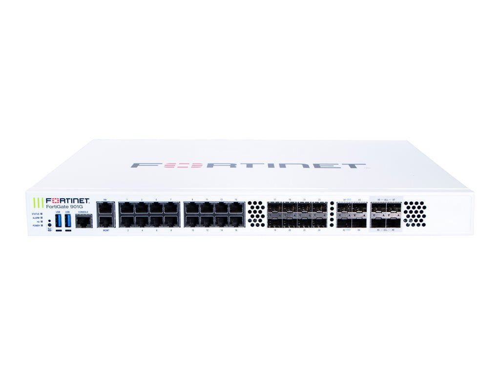 Fortinet FortiGate 900G-DC - Security appliance - with 3 years FortiCare Premium Support + 3 years FortiGuard Enterprise