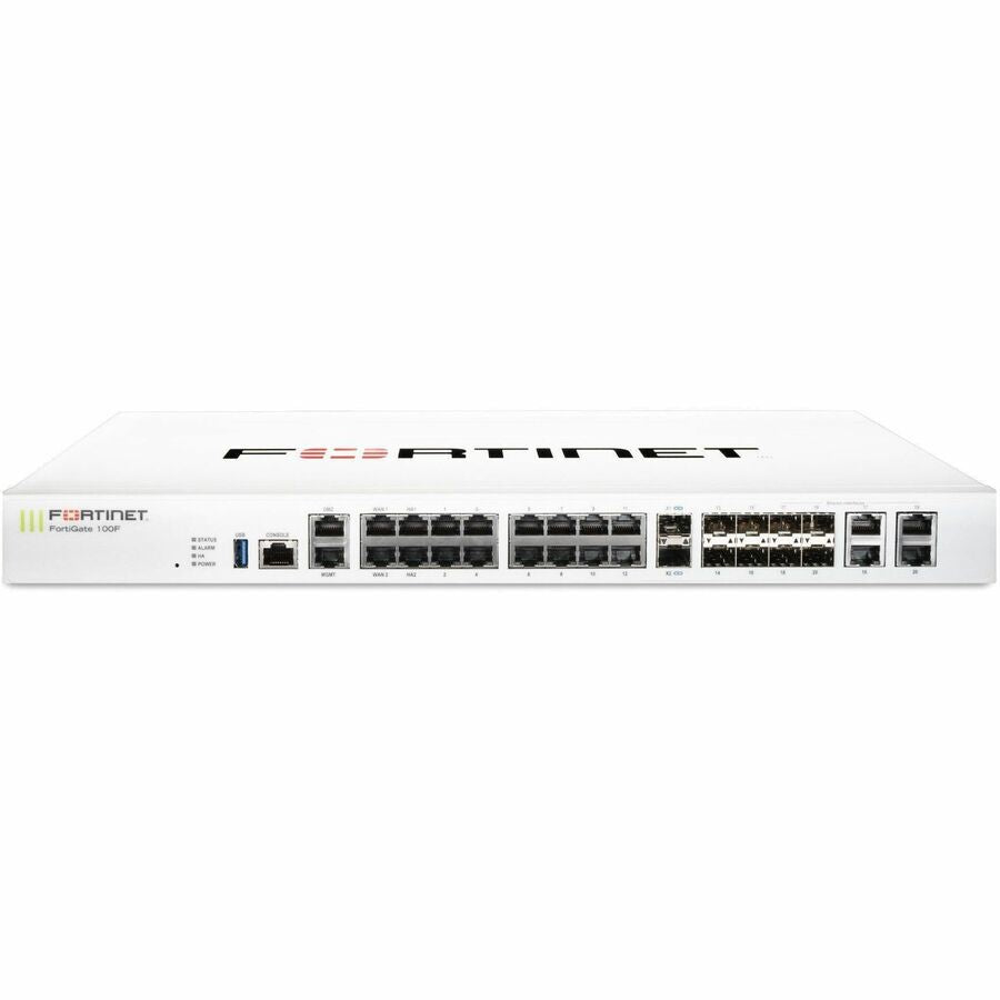 Fortinet FortiGate FG-100F Network Security/Firewall Appliance FG-100F-BDL-809-36