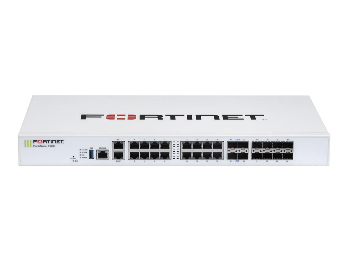 Fortinet FortiGate FG-120G Security Appliance with 1 Year FortiCare Premium Support