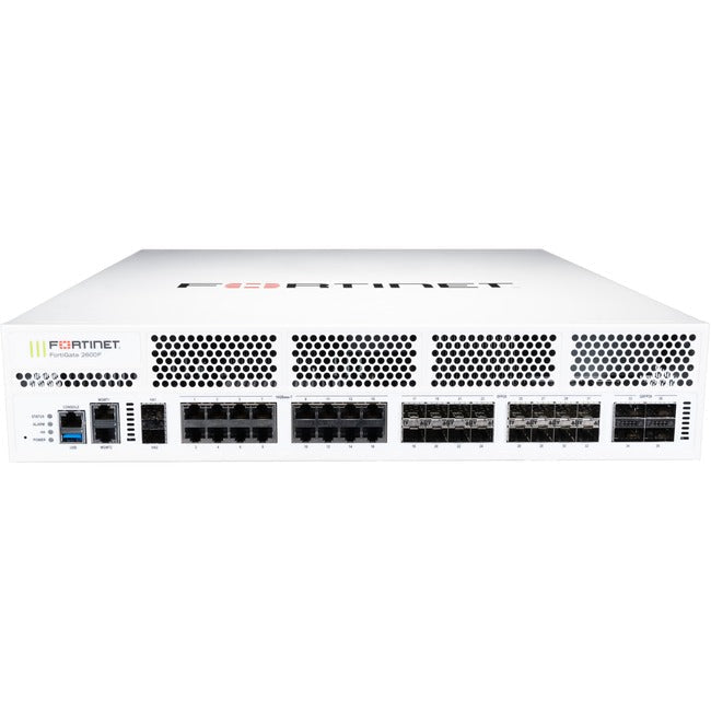 Fortinet FortiGate FG-2601F-DC Network Security/Firewall Appliance FG2601FDC-BDL-950-60