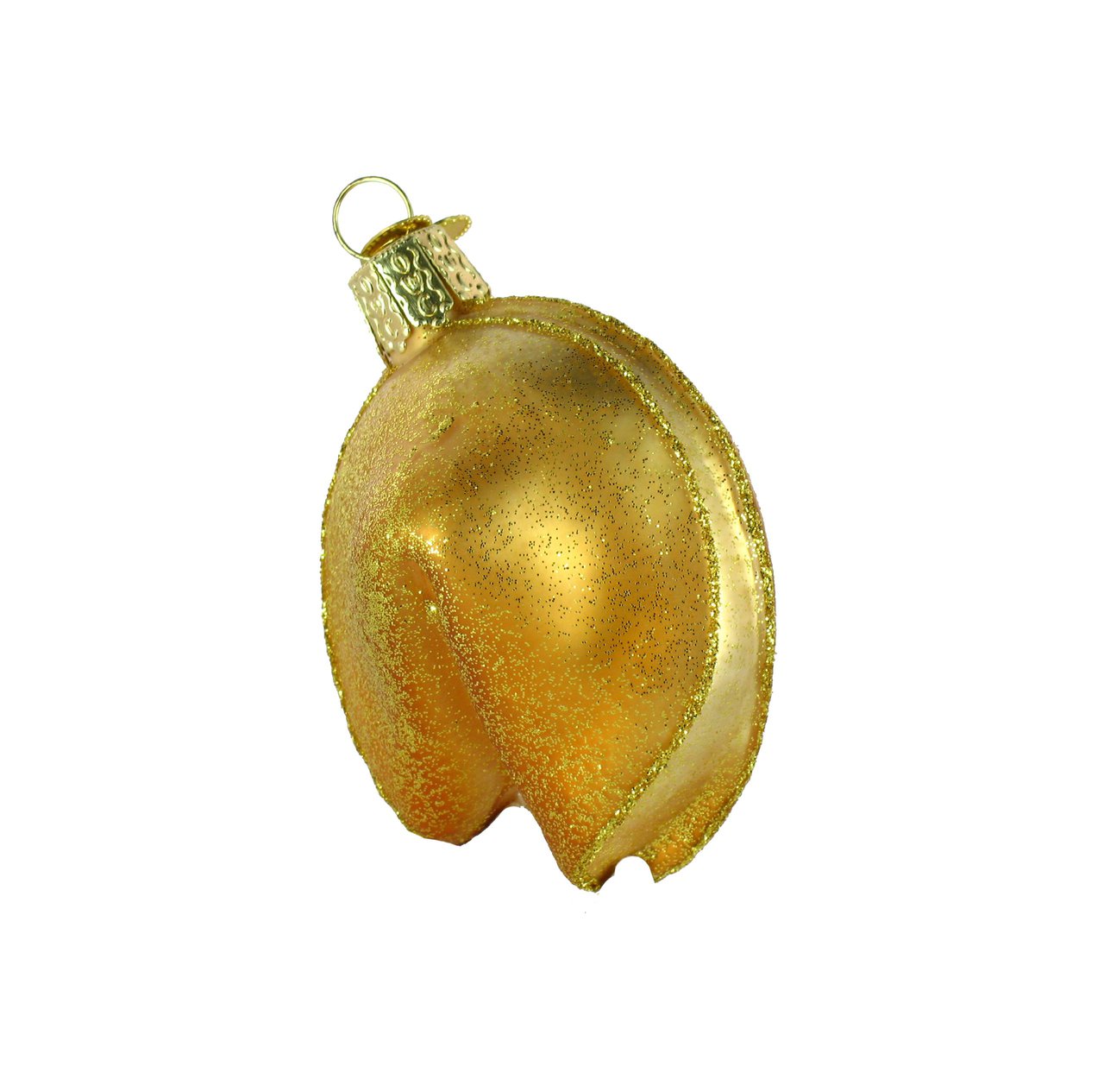 Fortune Cookie Glass Ornament