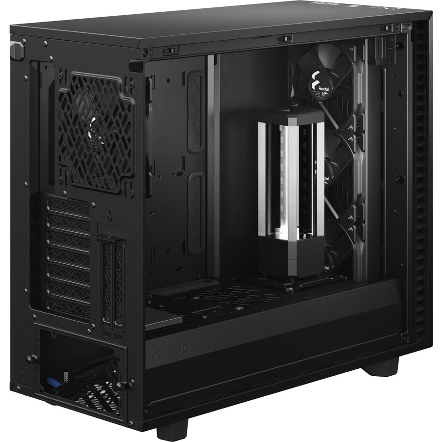 Fractal Design Define 7 Black Solid /Brushed Aluminum/Steel E-Atx Silent Modular Mid Tower Computer Case