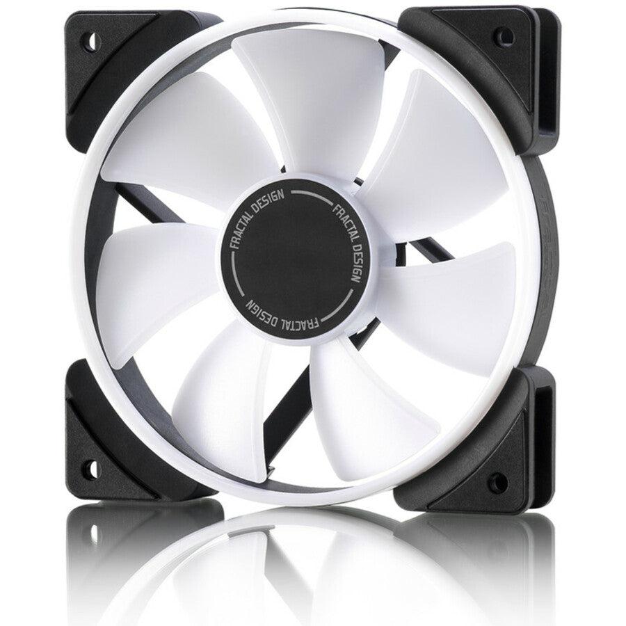 Fractal Design Prisma Al-12 120Mm Addressable Rgb Led Long Life Sleeve Bearing Computer Case Fan 3-Pack