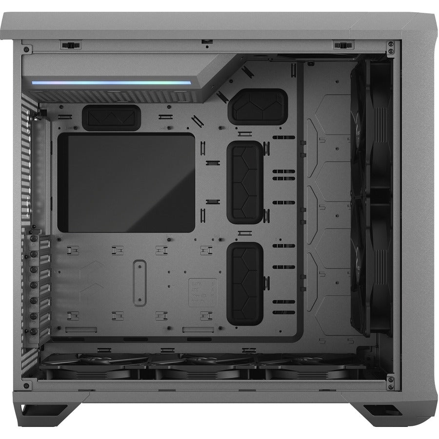 Fractal Design Torrent Gray E-Atx Tempered Glass Window High-Airflow Mid Tower Computer Case - Fd-C-Tor1A-02 (Gray)