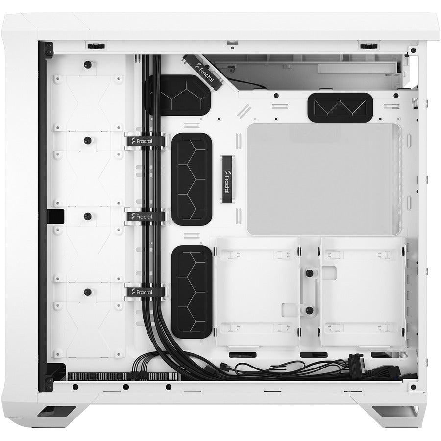 Fractal Design Torrent White E-Atx Tempered Glass Window High-Airflow Mid Tower Computer Case - Fd-C-Tor1A-03 (White)