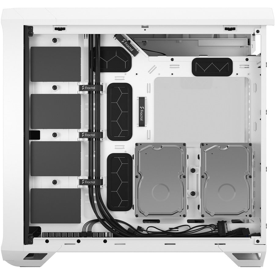 Fractal Design Torrent White E-Atx Tempered Glass Window High-Airflow Mid Tower Computer Case - Fd-C-Tor1A-03 (White)