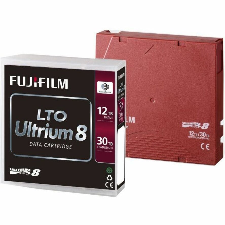 Fujifilm LTO Ultrium 8 Data Cartridge - LTO-8 - 6656 Tracks - 12 TB (Native) / 30 TB