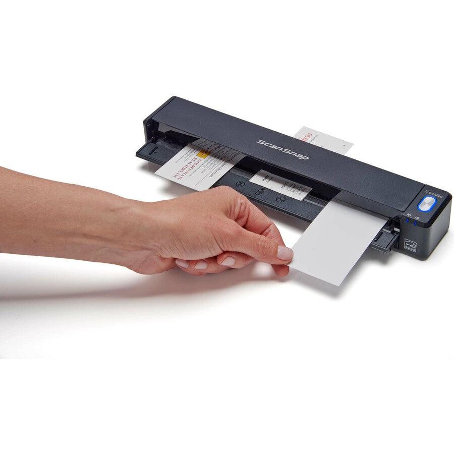 Fujitsu ScanSnap iX100 Mobile Scanner Powered with Neat