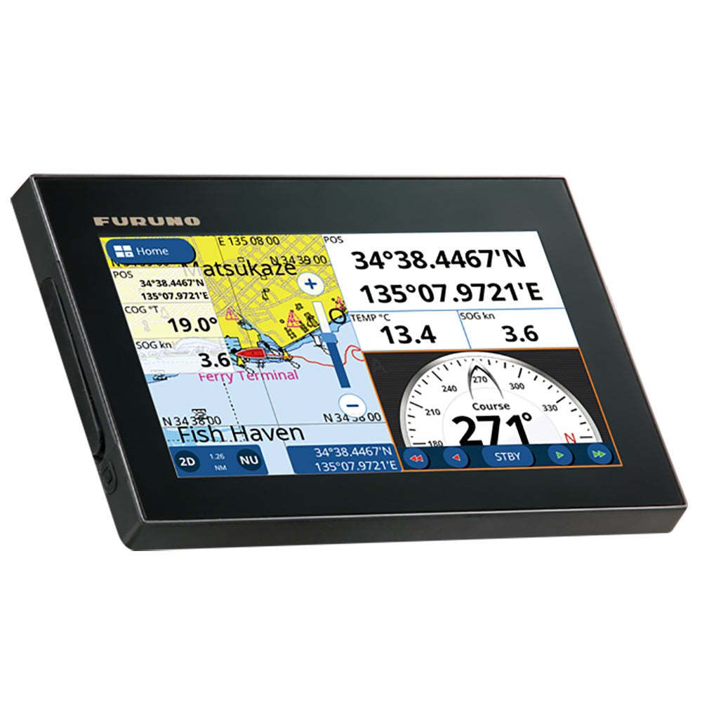 Furuno GP1871F 7" GPS/Chartplotter/Fishfinder 50/200, 600W, 1kW, Single Channel &