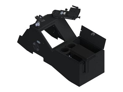 Gamber-Johnson - Mounting kit (console box, magnetic phone holder, cup holder, arm rest, 9 locking slide arm - mongoose 7170-0882-05