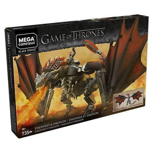 Game of Thrones Mega Construx Playset with Poseable Figures for Fans
