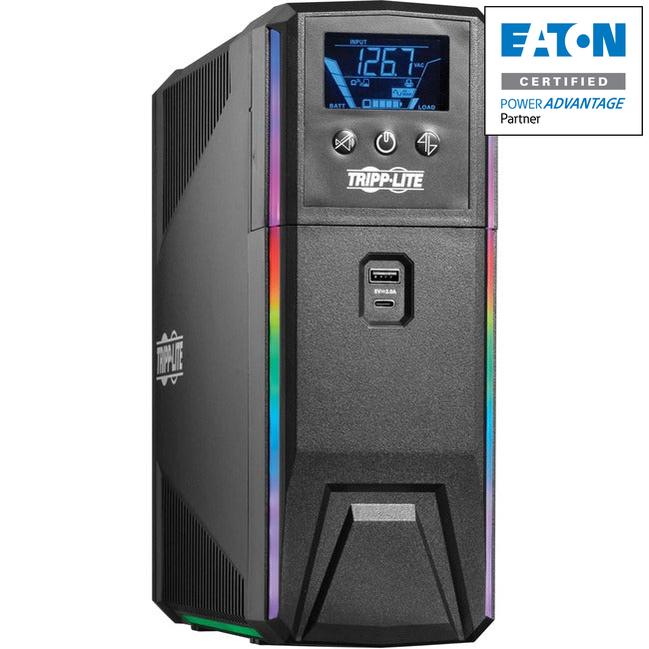 Gaming UPS System - 1000VA Line Interactive Battery Backup | Tripp Lite SMART1000PSGLCD