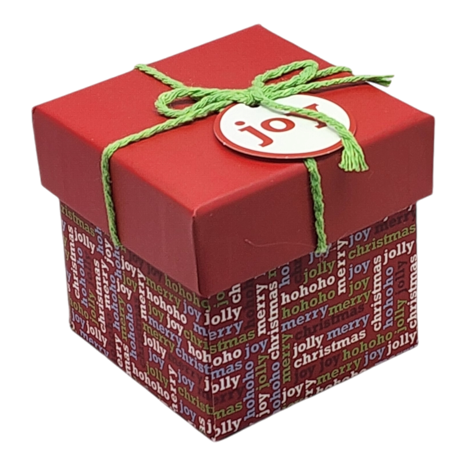 Gift Box Cube for Gift Cards - 3" x 3" - Joy Present Stack