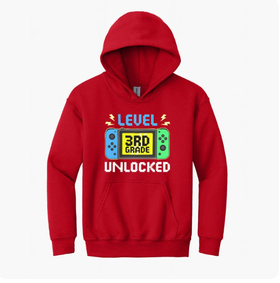 Gildan® Heavy Blend™ Youth Hooded Sweatshirt – Durable Warmth, Everyday Comfort