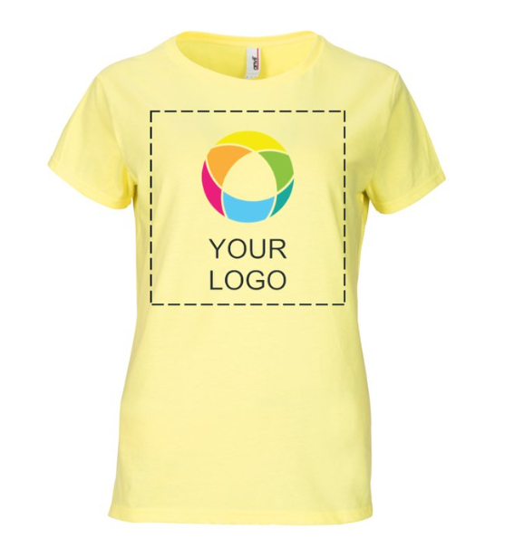 Gildan® Lightweight Pre-Shrunk Cotton Women’s T-Shirt | Soft Comfort Meets Flawless Fit