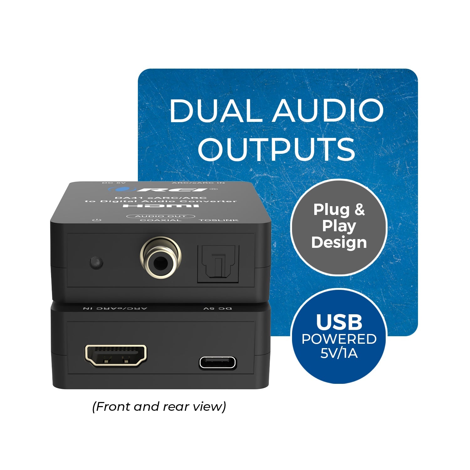 HDMI (ARC/eARC) To Digital Audio Converter (DA41)