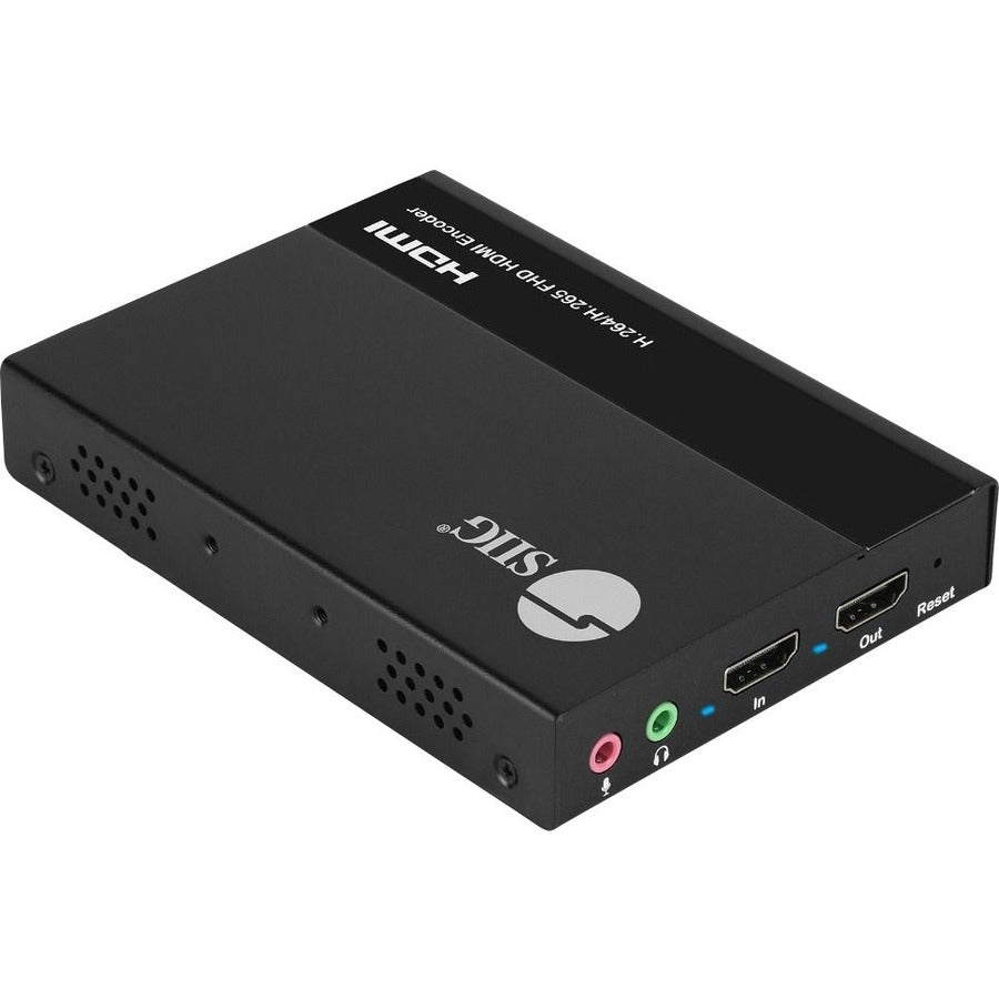HDMI Video Encoder - SIIG H.264 H.265 IPTV Streaming with Loopout CE-H27511-S1