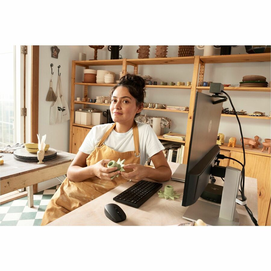 HP 350 Keyboard - Wireless Connectivity - Bluetooth - 32.81 ft - English (Canada) -