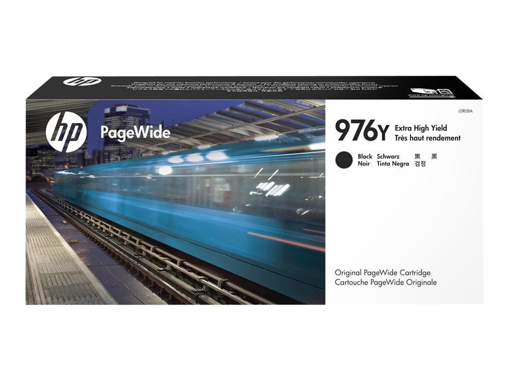 HP 976Y - 292.5 ml - Extra High Yield - black - original - PageWide - ink cartridge - for PageWide Pro 552dw, 552dwt,