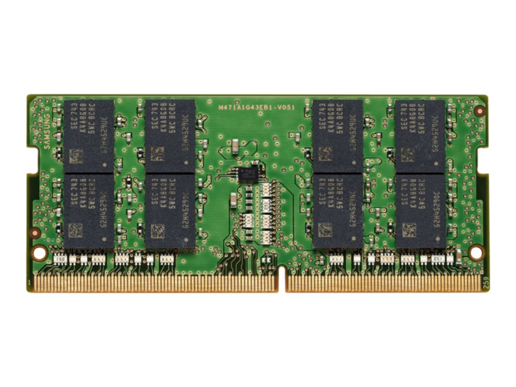 HP - DDR4 - module - 32 GB - SO-DIMM 260-pin - 3200 MHz / PC4-25600 - 1.2 V - for EliteBook 630 G10, 640 G10, 645 G10, 650 G10, 8C4Y0AA