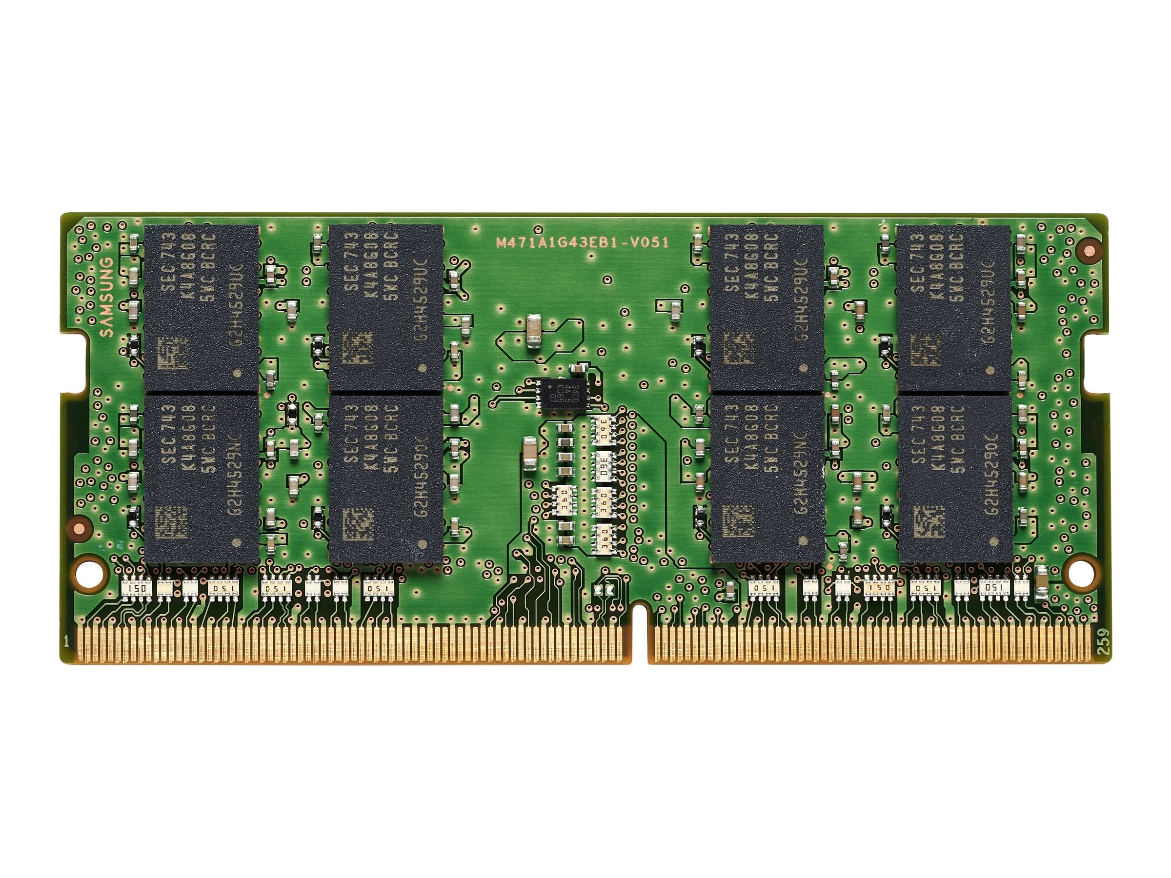 HP - DDR4 - module - 32 GB - SO-DIMM 260-pin - 3200 MHz / PC4-25600 - 1.2 V - for EliteBook 630 G10, 640 G10, 645 G10, 650 G10, 8C4Y0AA