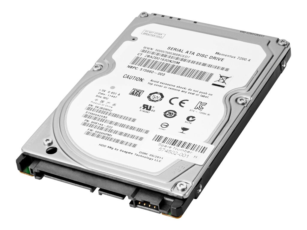 HP Enterprise - Hard drive - 1 TB - 3.5 - SATA 6Gb/s - 7200 rpm - for Workstation Z2 G4