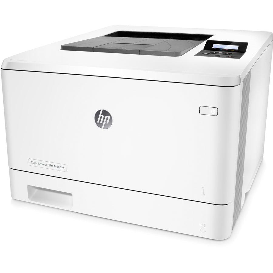 HP LaserJet Pro M452NW Desktop Laser Printer - Refurbished - Color