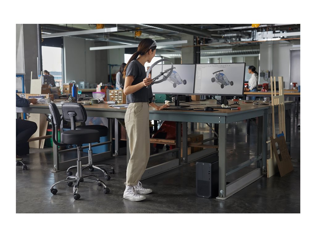 HP Workstation Z2 G5 - Tower - 5U - no CPU up to - RAM 0 GB - no HDD - no graphics - Gigabit Ethernet - no OS - monitor: