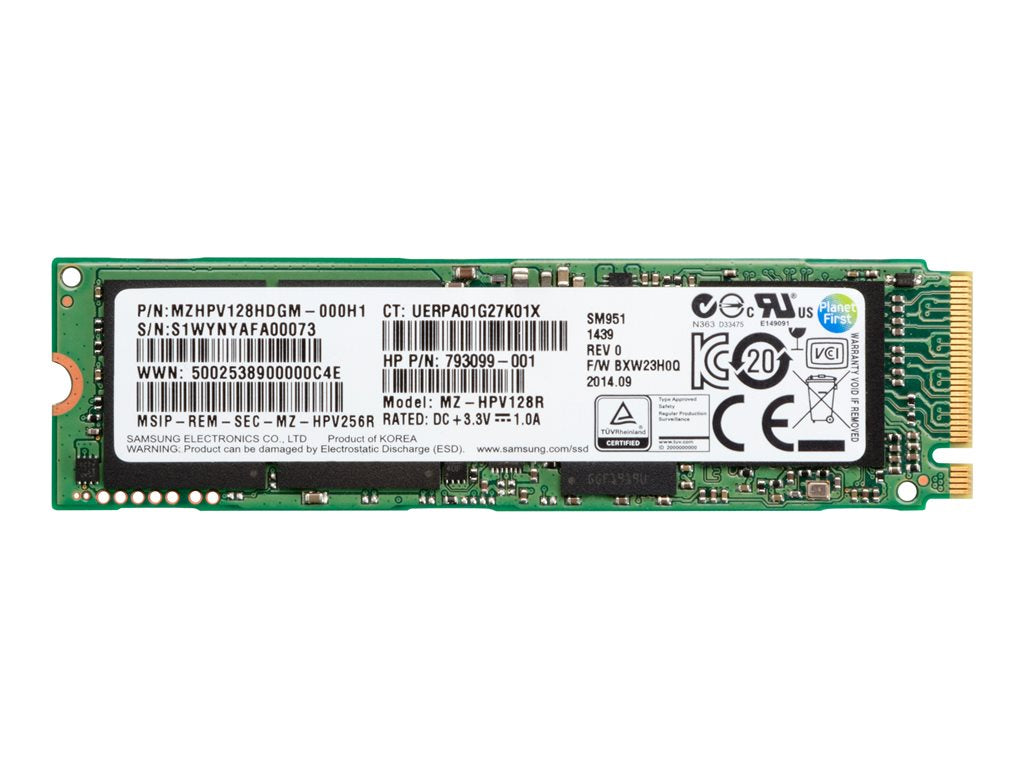 HP Z Turbo Drive G2 - SSD - 256 GB - internal - M.2 - PCIe 3.0 x4 (NVMe) - for Workstation Z8 G4