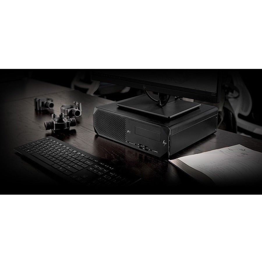 HP Z2 G5 Workstation - 1 x Intel Core i3 Quad-core (4 Core) i3-10100 10th Gen 3.60 GHz - 32 GB DDR4 SDRAM RAM - 500 GB HDD - Small Form Factor - Black