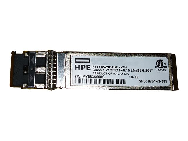 HPE 64GbE SFP56 Short Wave 1-pack Extended Temperature Pull Tab Transceiver S2T34A