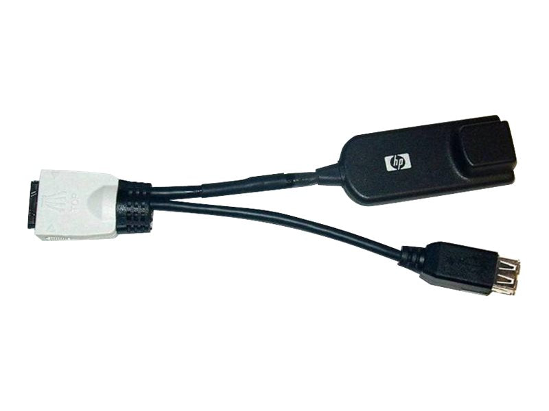 HPE BladeSystem CAT5 KVM Interface Adapter - KVM extender - for IP console switch 3x1x16; IP console switch 1x1x16;