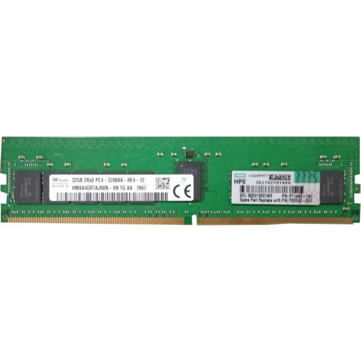 HPE - Certified Genuine Parts 32GB DDR4 SDRAM Memory Module P20502-001