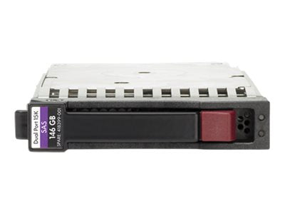 HPE Dual Port - Hard drive - 600 GB - hot-swap - 3.5 LFF - SAS 6Gb/s - 10000 rpm - remarketed" H6G52AR