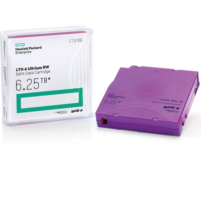 HPE LTO-6 Ultrium 6.25TB MP WORM Data Cartridge C7976W