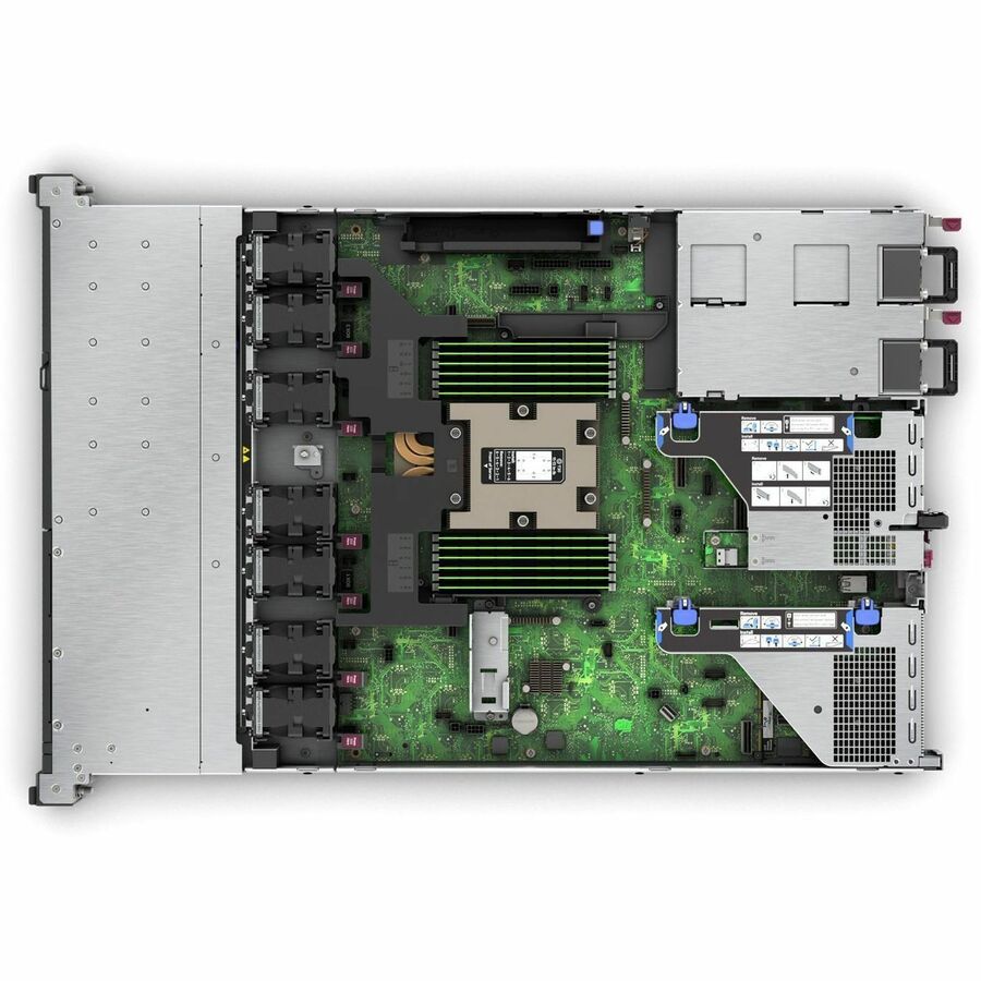 HPE ProLiant DL325 G11 1U Rack Server - 1 x AMD EPYC 9354P 3.25 GHz - 32 GB RAM - 12Gb/s S
