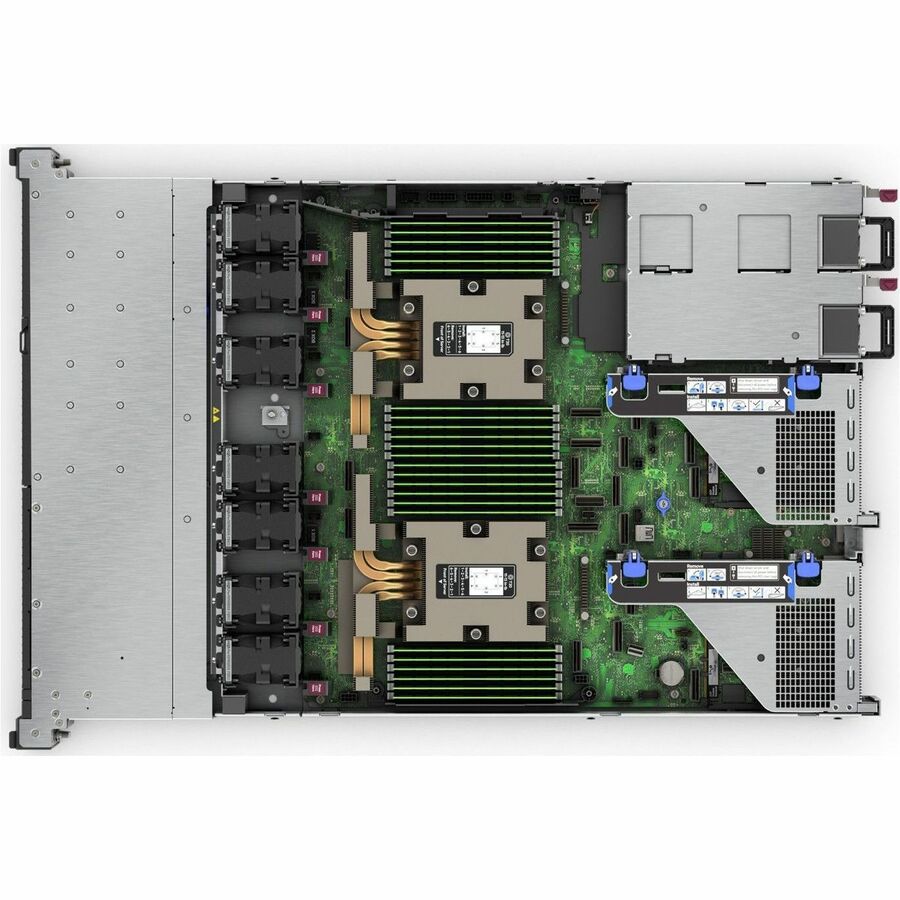 HPE ProLiant DL365 G11 1U Rack Server - 1 x AMD EPYC 9124 2.70 GHz - 32 GB RAM - 12Gb/s SA